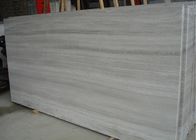 中国Perlino Bian貴州白いSerpeggianteの木製ライン木の静脈の銀のベージュ ダーク グレーの白い大理石の石造りの平板のタイル