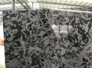 3000 x 1400mmの黒い水晶平板、高い硬度の固体水晶島の平板