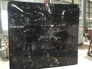 中国の安い白黒大理石の平板2 cmの自然な石造りの平板