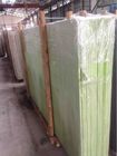 輝きギャラクシー緑の石の平板、注文のサイズの人工的な自然な水晶平板
