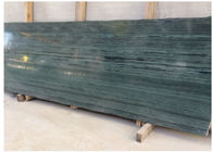 緑の木製の静脈の自然な石造りの平板のタイルの大理石の自然な原料
