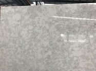 大理石はビアンコ カラーラのカウンタートップ、堅く白い水晶Worktopを設計する静脈を好みます