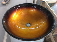 人工ガラスのタイプ洗面器/ガラス洗面器の円形のモデル カートンのパッキング