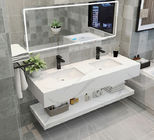 統合された設計された石造りの浴室の虚栄心は1000*560MMを越える