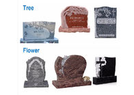 墓のためのさまざまな形の花こう岩/大理石の墓石、墓のための天使の墓石