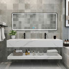 統合された設計された石造りの浴室の虚栄心は1000*560MMを越える