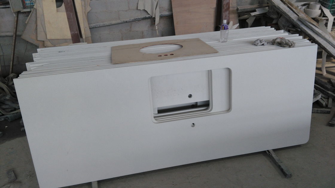 ホテルの虚栄心の大理石の石のカウンタートップ31&quot; X 22/37&quot; X 22&quot;共通のサイズ